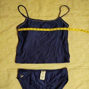 Navy Speedo Tankini Set